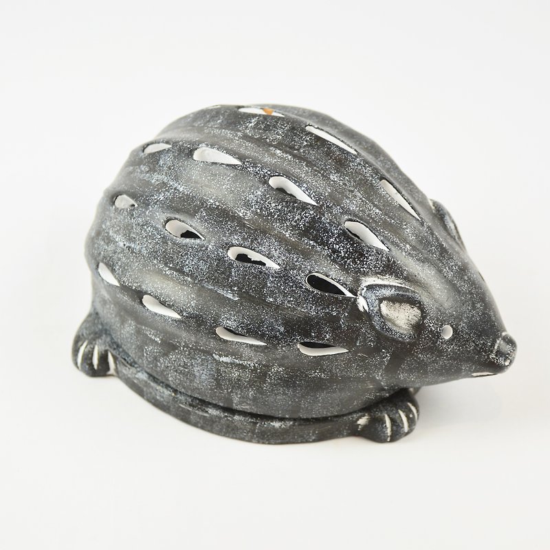 Hedgehog Mosquito Repellent_Fair Trade - Other - Pottery Black