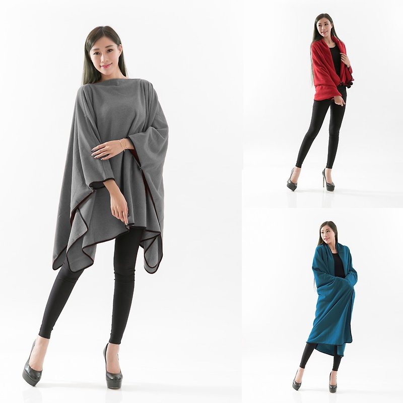 iinpress shawl cape blanket - ผ้าห่ม - วัสดุอื่นๆ 