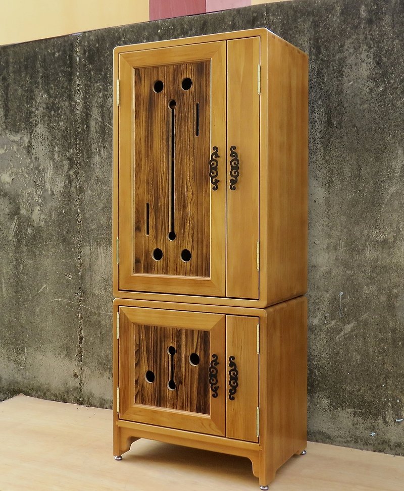 HO MOOD Deconstruction Series—Deconstruction Bookcase - ชั้นวางหนังสือ - ไม้ สีนำ้ตาล