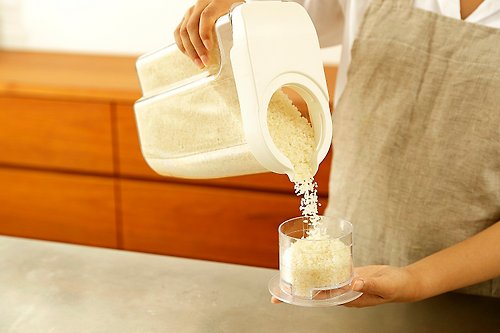 日本RISU 日本LIBERALISTA 可冷藏多功能收納保鮮儲米罐