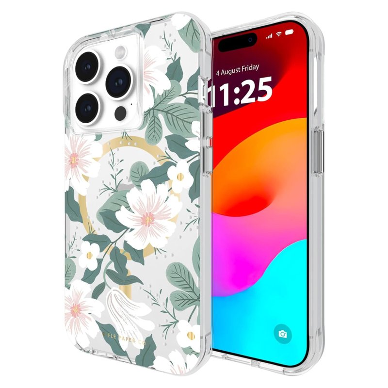Rifle Paper - iphone 15 pro系列 Willow Magsafe版 - 手機殼/手機套 - 其他材質 