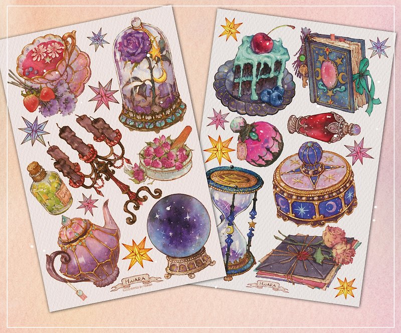 *Witch's Table - Stickers - Paper 