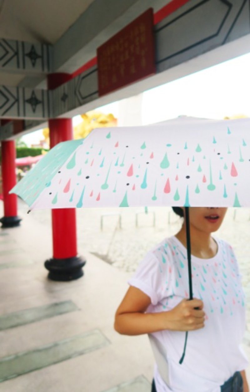 雨都漫步傘 - 雨傘/雨衣 - 防水材質 白色
