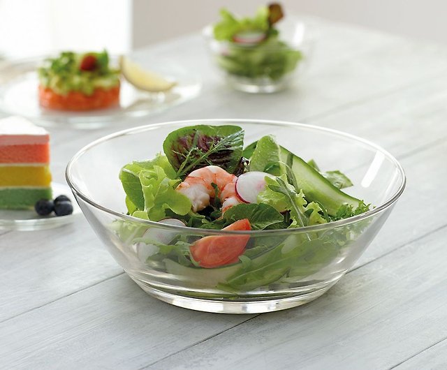 Sonoma lead-free glass salad bowl 25.5cm