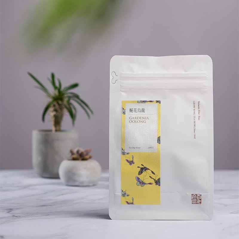 嶢陽茶行 | 梔花烏龍茶 三角立體茶包(24包入) 隨饗包 - 茶葉/茶包/水果茶 - 新鮮食材 