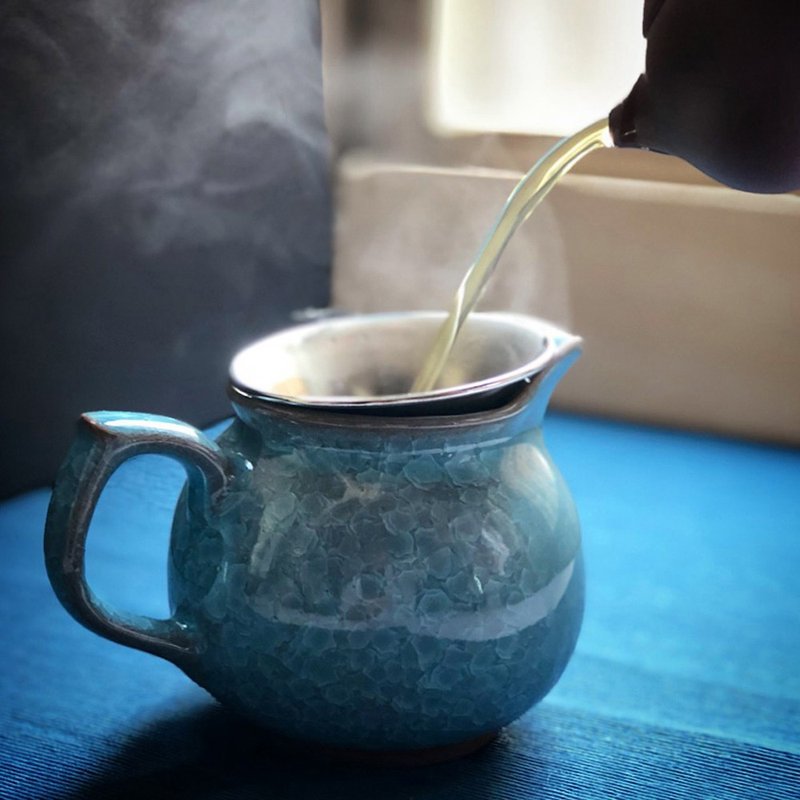 一水淳 綠蟬著涎蜜香 台灣高冷茶 經典禮盒 - 茶葉/茶包/水果茶 - 環保材質 藍色