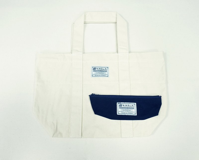 Goody Bag-Drawer Lucky Bag/Handbag Combination - กระเป๋าถือ - ผ้าฝ้าย/ผ้าลินิน ขาว
