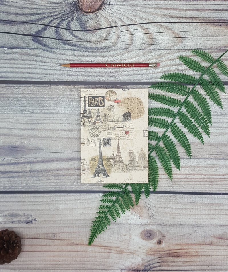 Coptic Stitching Journal - The Eiffel Hardcover - 筆記本/手帳 - 紙 