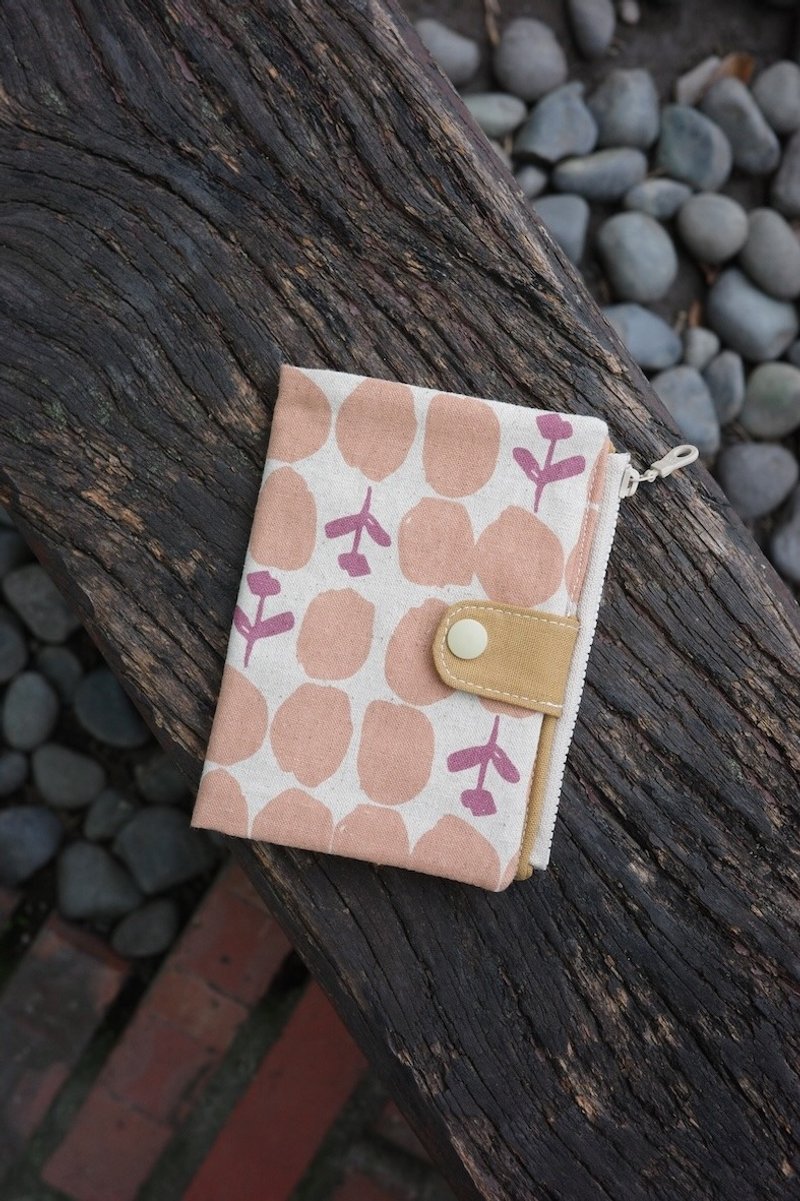 Pink Lime-Passport Cover Passport Holder|Handmade by Haibai - ที่เก็บพาสปอร์ต - ผ้าฝ้าย/ผ้าลินิน 