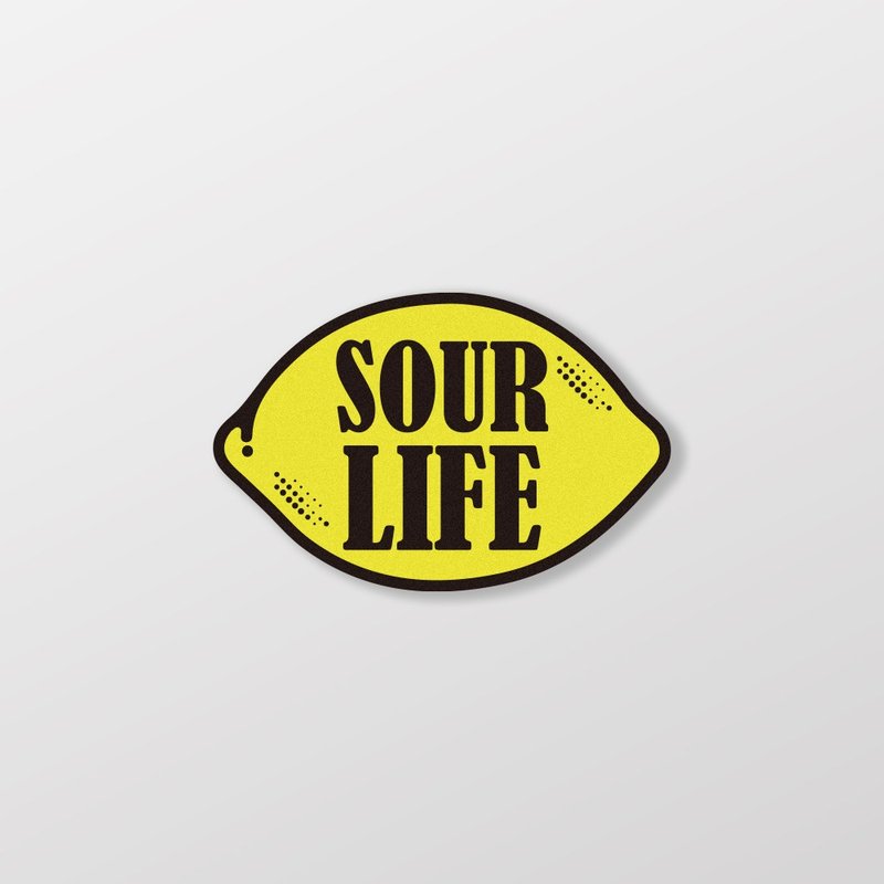 Sour Life/車貼、貼紙、軟磁 SunBrother孫氏兄弟 - 貼紙 - 防水材質 