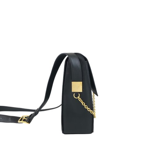 日本直送 名牌中古包 】CELINE セリーヌ ショルダーバッグ ブラック