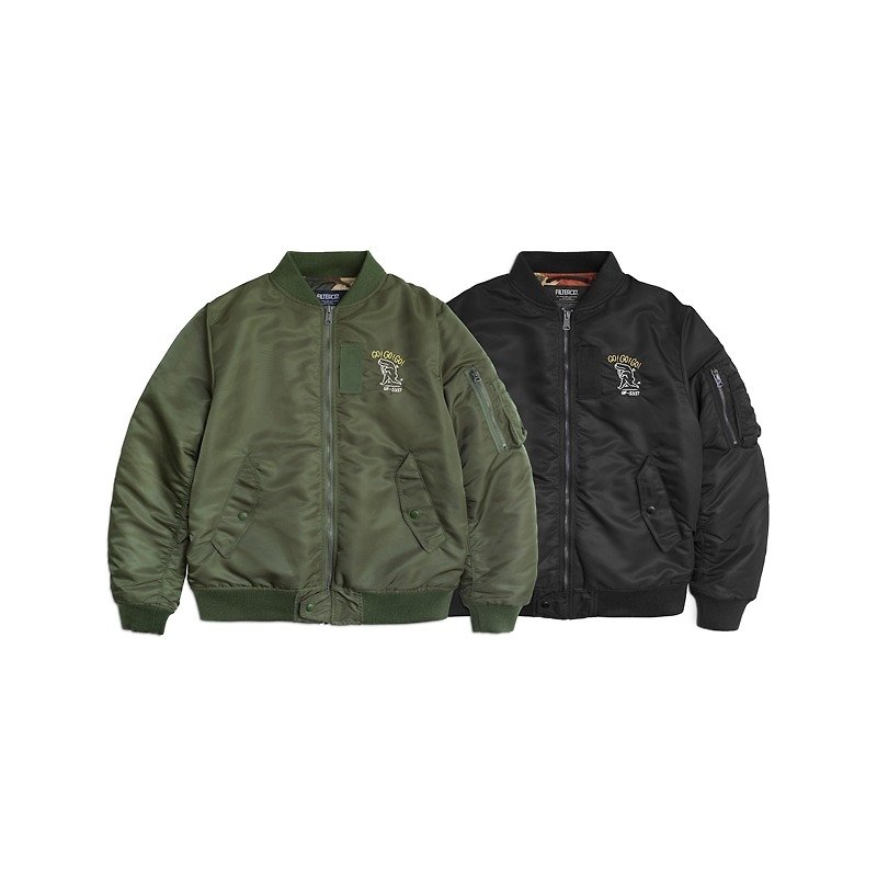 Filter017 HKT Carry On MA-1 / Flight Jacket - Men's Coats & Jackets - Polyester 