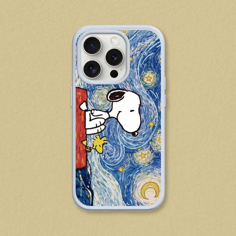 SolidSuit mobile phone case∣Snoopy X top art master/Starry Night-horizontal - Phone Cases - Plastic Multicolor