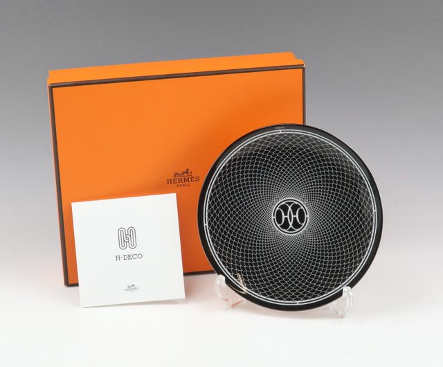 値下げ！新品未使用！エルメス デコ プレート 14㎝ 皿 日本直送】エルメス HERMES アッシュデコ Hデコ 食器 14cm