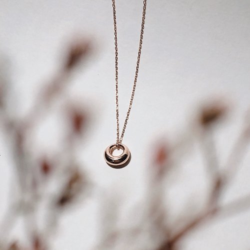 ELPIS silver 心情銀飾 知心 - 純銀項鍊/玫瑰金