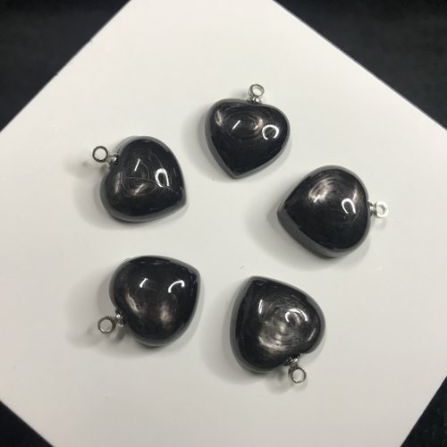 Shiba Crystal HK 頂級埃及 金運石心心吊墜 極度招財 辟邪 天然水晶