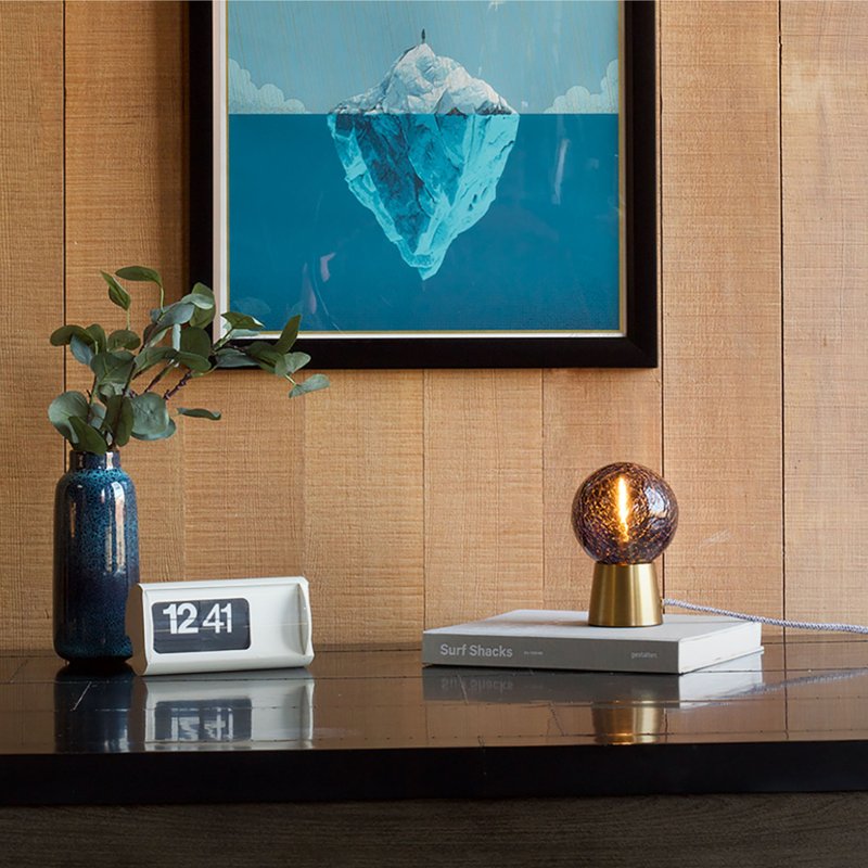 Waverider Accent Lamp - Lighting - Other Metals Gold