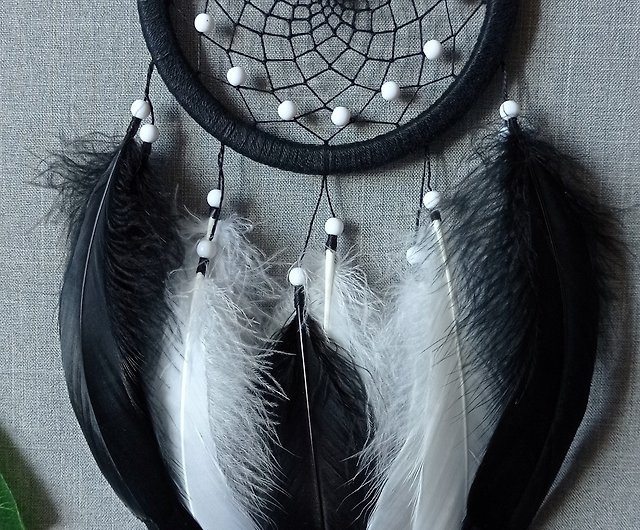 dream catcher black and white photography