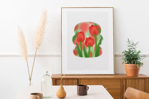 chbydecor The Comfort Memories (Red Tulip)