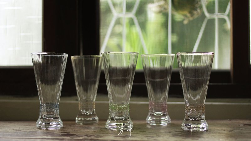 Polygonal glass made in Japan - Cups - Glass 