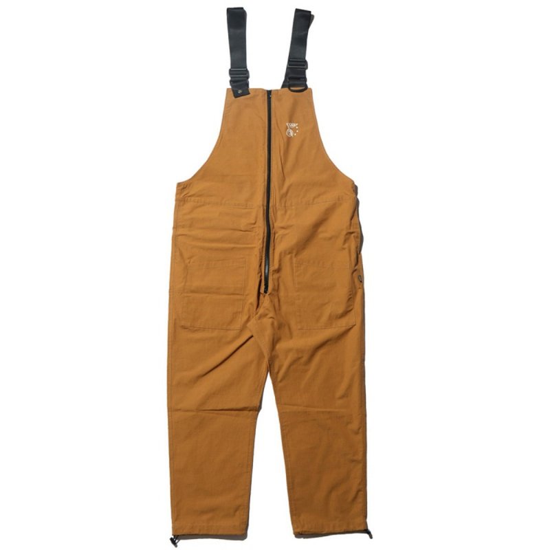 日本限定 POLER CT RIP P-1 DECK PANTS 工裝戶外吊帶褲 狼棕沙色 - 吊帶褲/連身褲 - 其他材質 多色