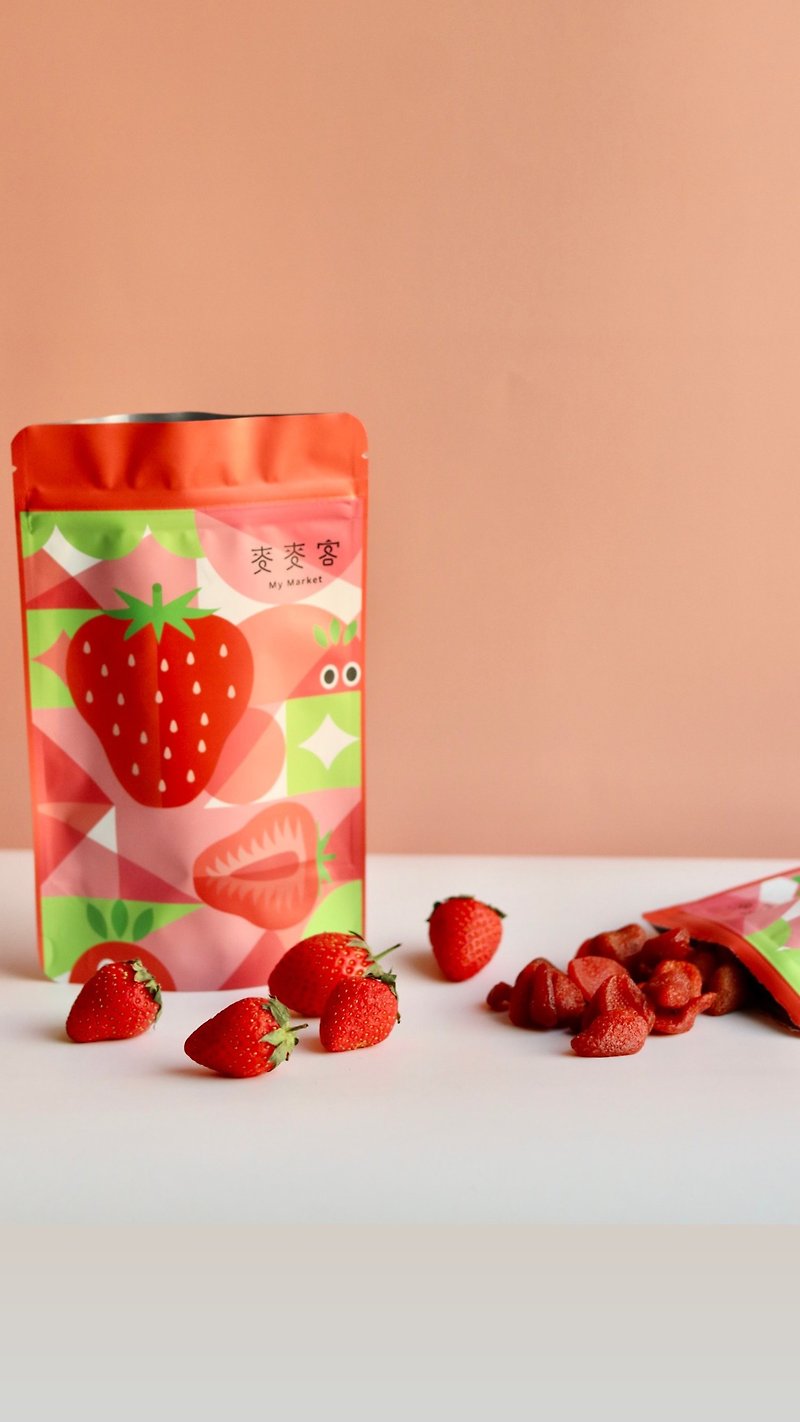 【麥麥客】大湖草莓乾 | 特製秘方 | 女孩最愛 |團購熱銷冠軍| - 水果乾 - 其他材質 