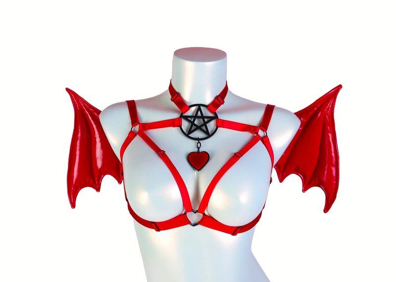 Succubus Harness Red - 其他 - 其他材質 紅色