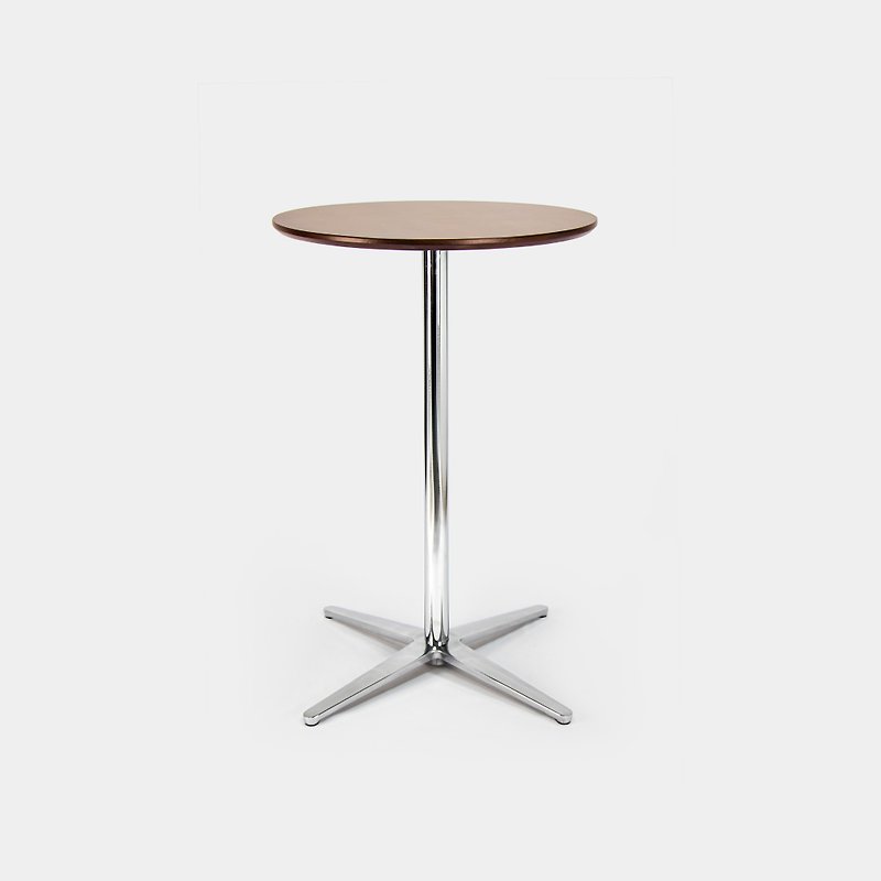 MOJO 無垢材カウンターテーブル | アルミニウム合金 4 つ星ベース | 商業スペース - 机・テーブル - 木製 多色