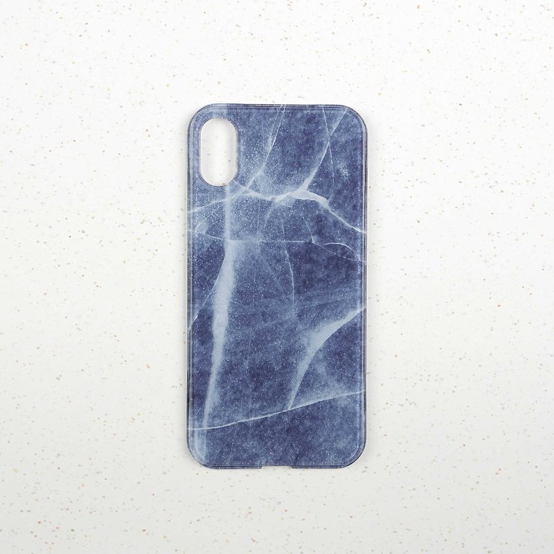 Mod NX single buy special backboard / texture stone pattern - blueprint for iPhone series - Phone Accessories - Plastic Blue