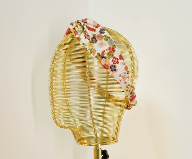 ご当地ブランドコラボ/お年玉/和風柄カチューシャ/和プリザーブド