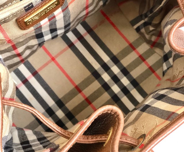 Burberry Crossbody Bag Vinatge Check Tartan Small Burberrys