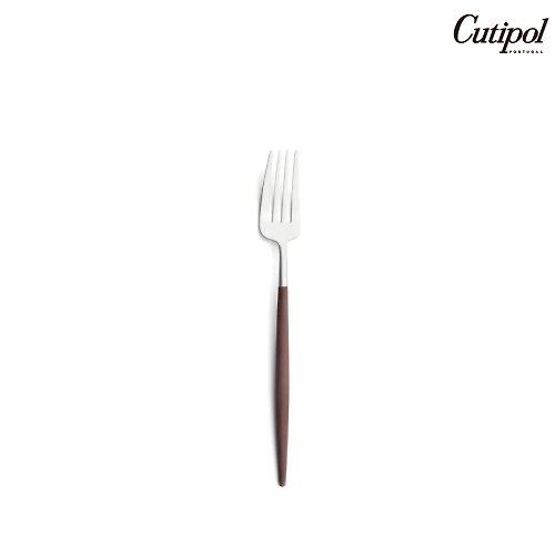 Cutipol 葡萄牙Cutipol GOA系列棕柄21.5cm主餐叉