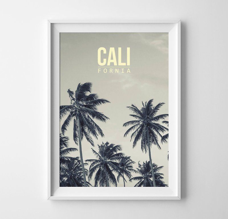 california customizable posters - Wall Décor - Paper 