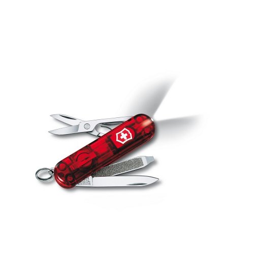 城市視角 VICTORINOX 瑞士維氏 瑞士刀 7用 58mm 透紅 0.6228.T
