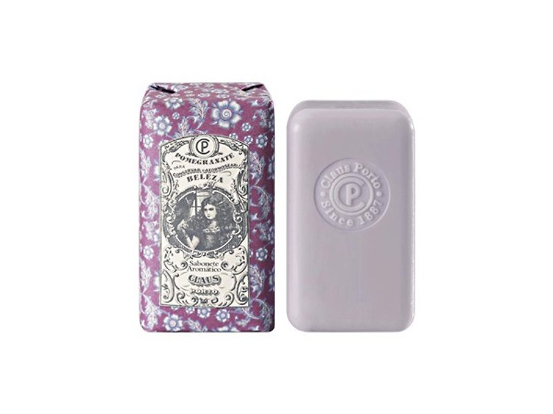 [Portugal] hundred years of royal Queen MIRROR pomegranate soap soap - Soap - Other Materials Purple