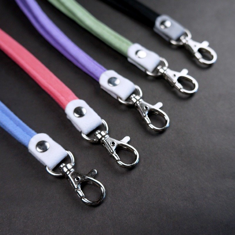加購商品 - 【雙色頸掛繩】手機套專用加購配件 - 掛繩/吊繩 - 其他材質 多色