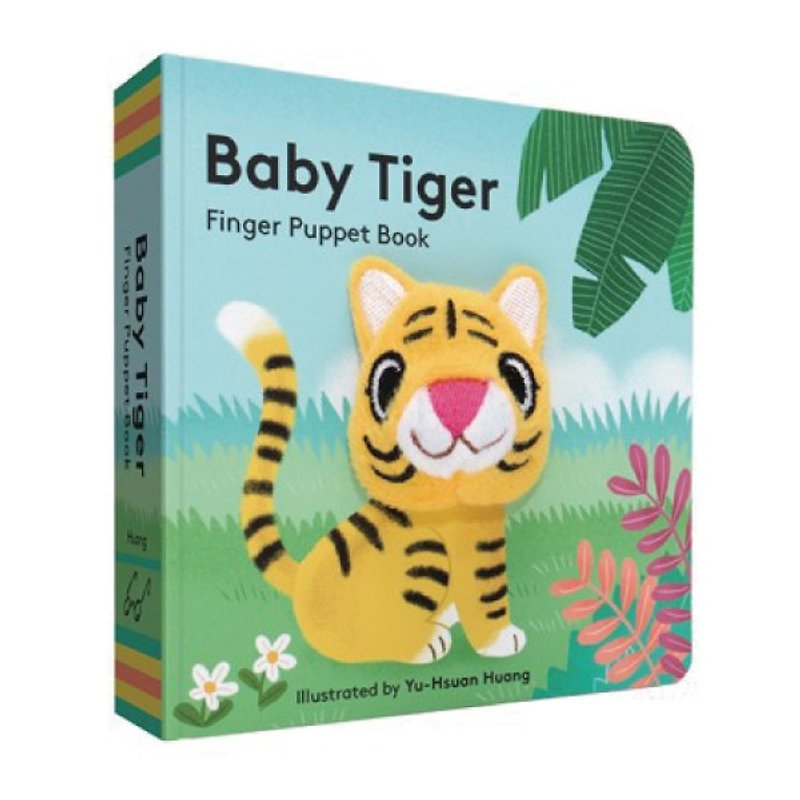 Illustrated baby tiger hand puppet book: Baby Tiger: Finger Puppet Book - หนังสือซีน - กระดาษ 