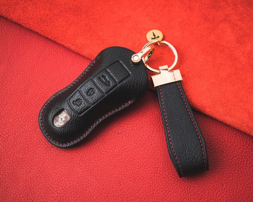 TTP leathers 波賽頓手工皮件 【春節版】保時捷 PORSCHE 911 718 Macan Cayenne 981 汽車鑰匙