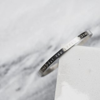 Stainless Steel - Customized Custom Bracelet (Blessing / Permission / Adjustable Size / Men &amp;#39;s / Women&amp;#39; s / Couple &amp;#39;s / Stainless Steel Bracelets)