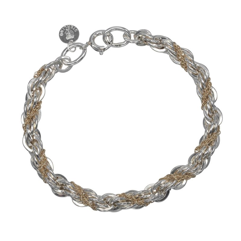 【日本直送】ティファニー ブレスレット ツイスト シルバー925 約19.0g TIFFANY&Co.【中古】A-ランク - 手鍊/手環 - 銀 銀色