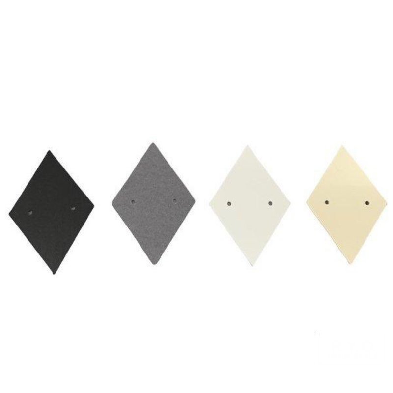Earring mount diamond logo free domestic production 100 sheets 4color - Storage - Paper Black