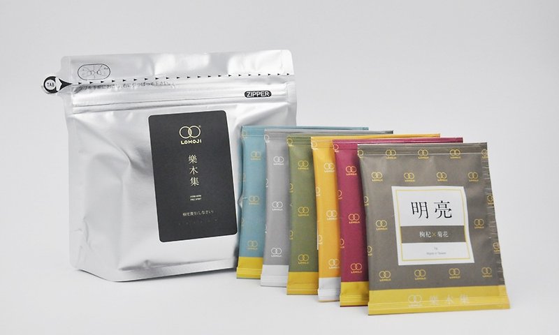 [6-Day Travel Group 6 Into] A full range of Hanbang health tea bags - 100% natural Chinese herbal tea without herbal flavor - Le Michi - New Year gift. - Health Foods - Fresh Ingredients Silver