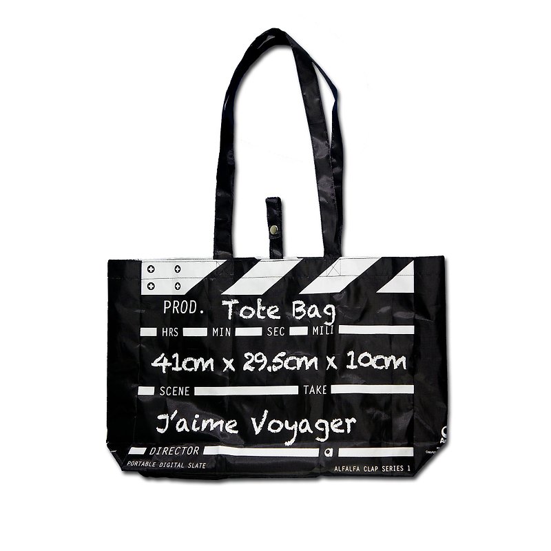 Director Clap Tote Bag - Black (Polyester) - กระเป๋าแมสเซนเจอร์ - เส้นใยสังเคราะห์ สีดำ