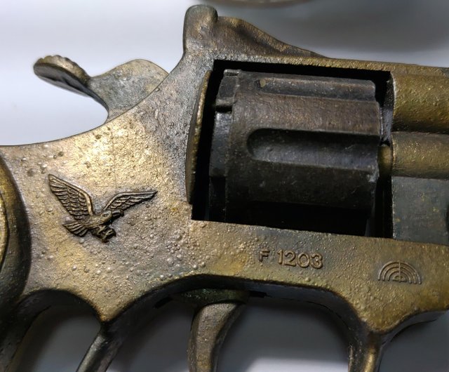 初期絶版 懐かしの台湾レトロ玩具 全金属製リボルバー - ショップ