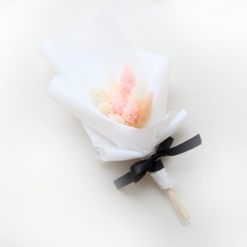 Small fresh cotton candy ice cream mini bouquet - ช่อดอกไม้แห้ง - พืช/ดอกไม้ 