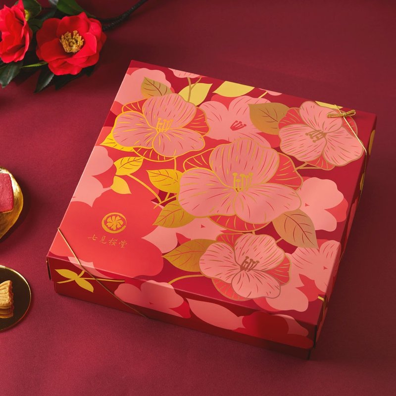 【年節禮盒預購】錦椿宴－綜合燒菓子禮盒 - 手工餅乾 - 新鮮食材 