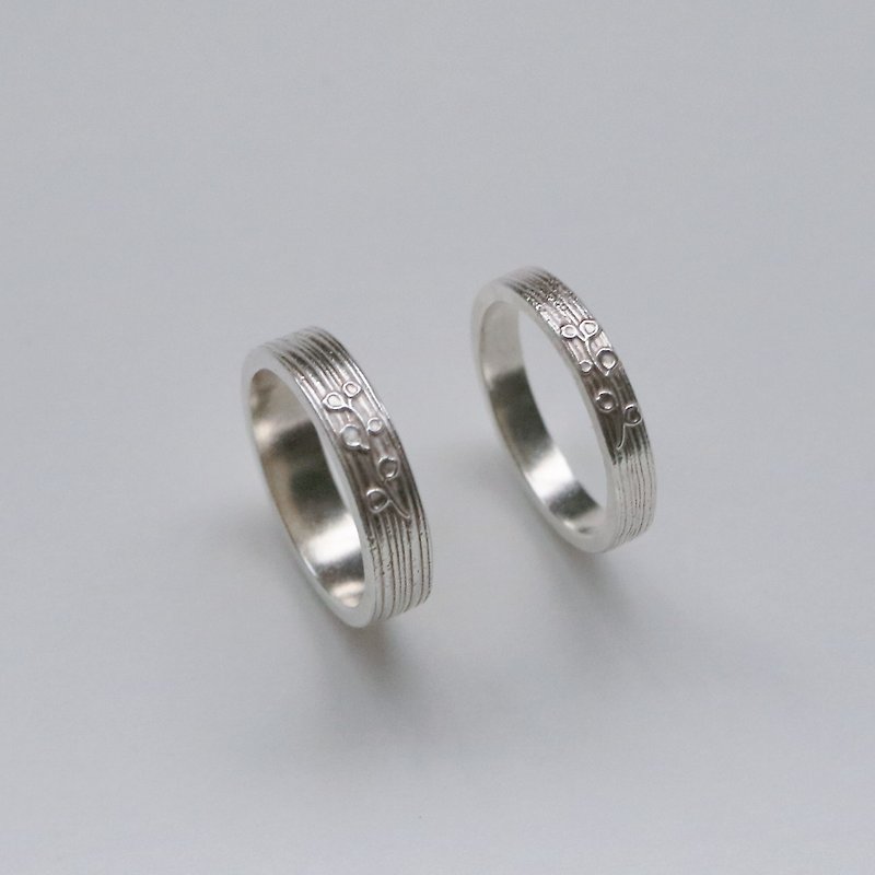 Light wedding rings | You are a gift sterling silver ring - แหวนทั่วไป - เงินแท้ สีเงิน