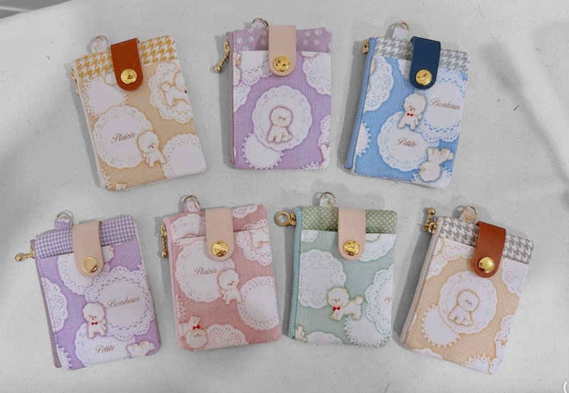 比熊票夾零錢包 - 零錢包/小錢包 - 棉．麻 