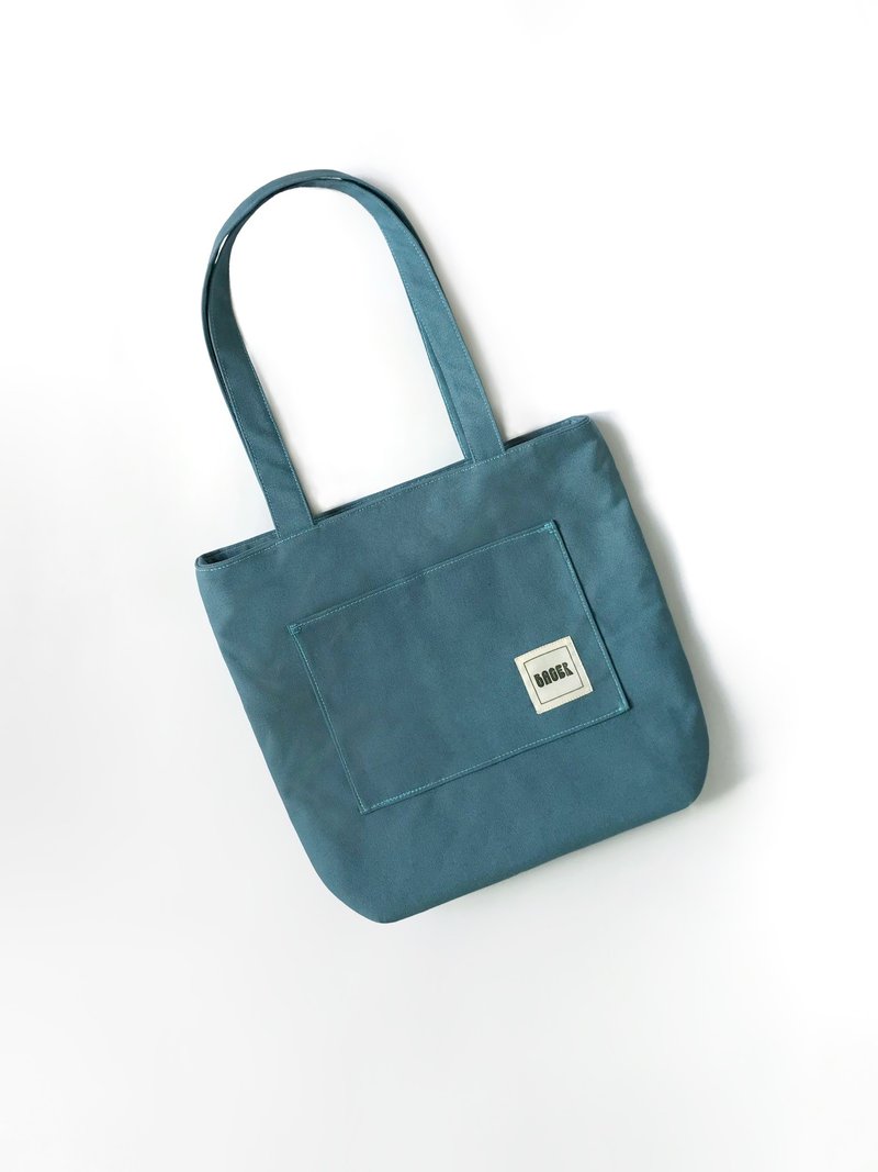 Daily Treasure Bag Plain Color Shoulder Ultramarine Blue - กระเป๋าแมสเซนเจอร์ - วัสดุอื่นๆ สีน้ำเงิน