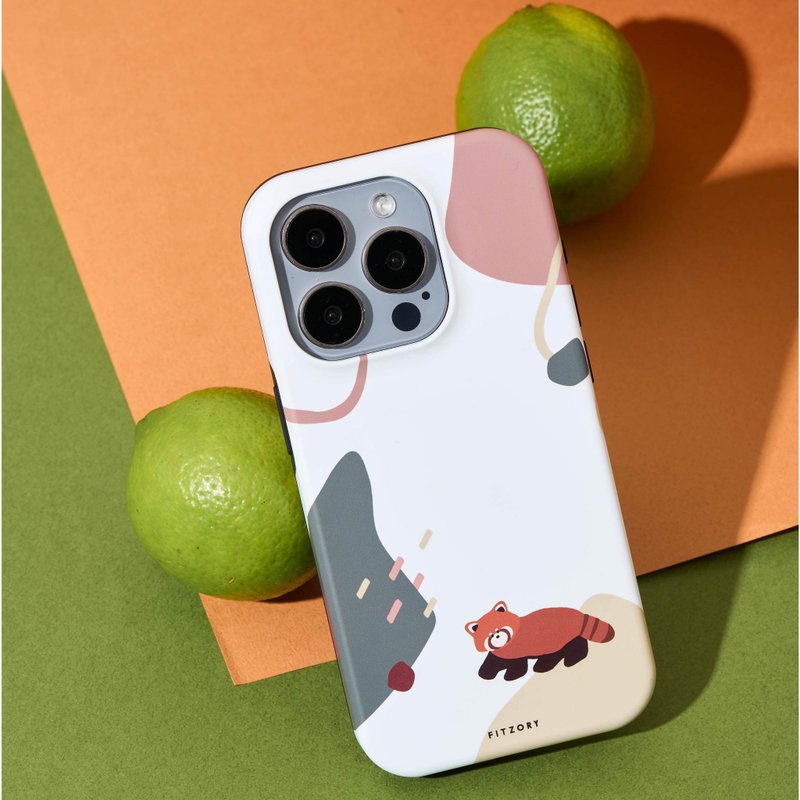 【FITZORY】動物園療癒系色塊 小熊貓 | iPhone殼 - 手機殼/手機套 - 塑膠 多色